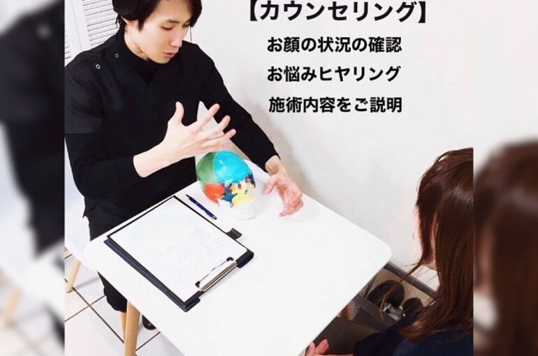 小顔コルギ